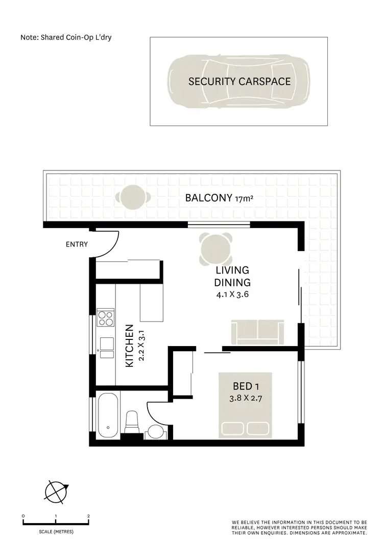 Floorplan of Homely apartment listing, 218/58 Cook Road, Centennial Park NSW 2021
