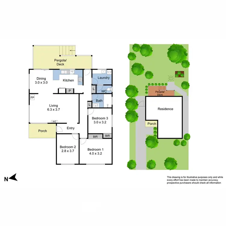 Floorplan of Homely house listing, 4 Randle Court, Narre Warren North VIC 3804