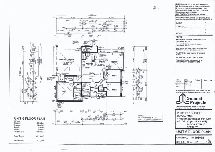 Floorplan of Homely villa listing, 6/13 Acton Avenue, Bentley WA 6102