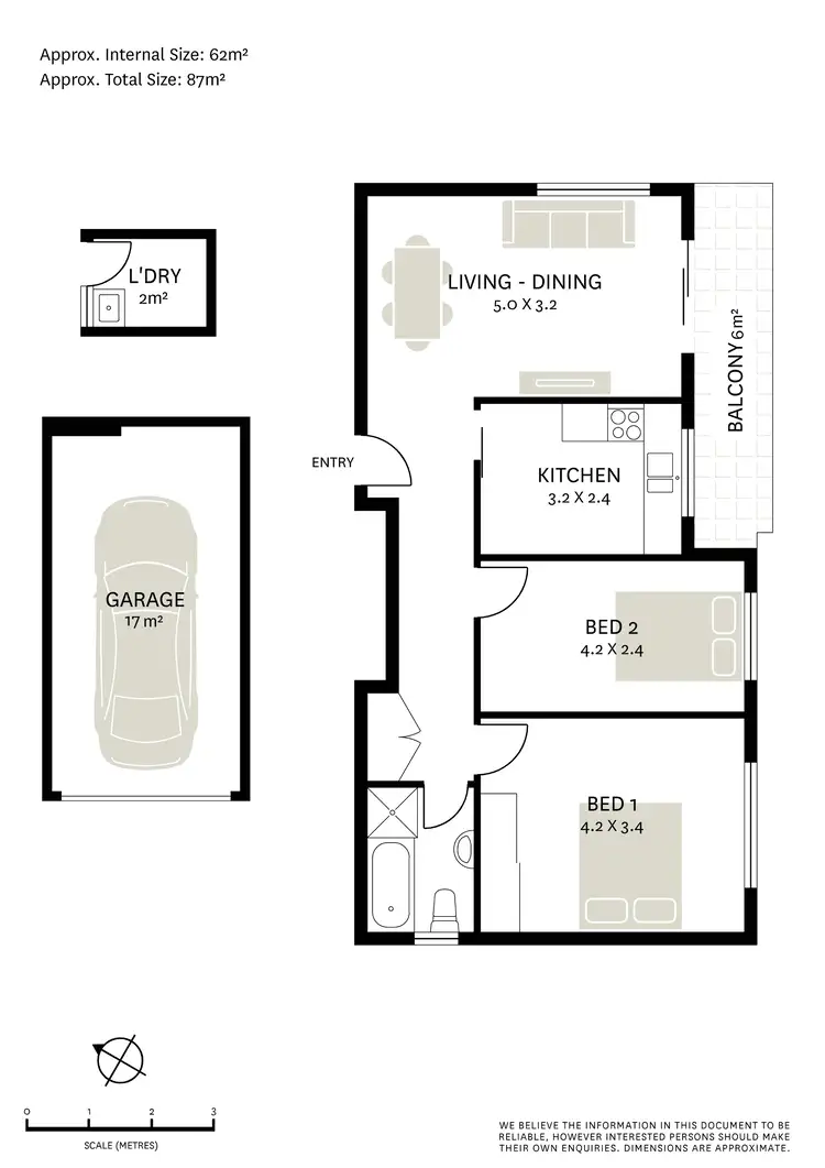 Floorplan of Homely apartment listing, 3/74 Alt Street, Ashfield NSW 2131