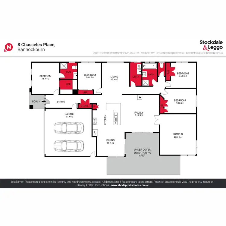 Floorplan of Homely house listing, 8 Chasseles Place, Bannockburn VIC 3331