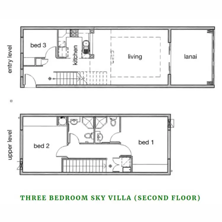 Floorplan of Homely unit listing, 223/53-57 Clifton Road, Clifton Beach QLD 4879