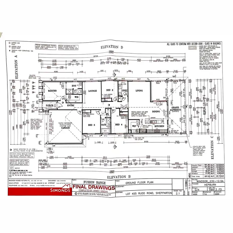 Floorplan of Homely house listing, 104 Rudd Road, Shepparton VIC 3630