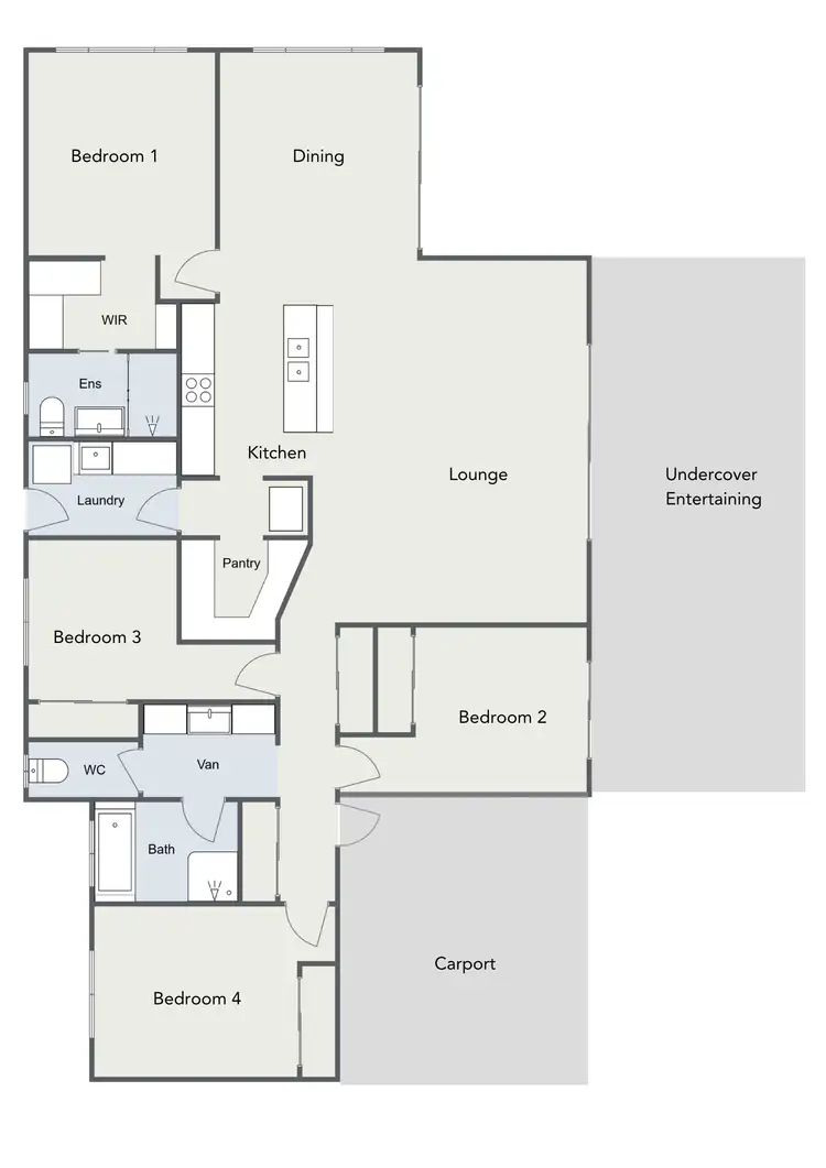 Floorplan of Homely house listing, 20 Petrel Court, Boston SA 5607