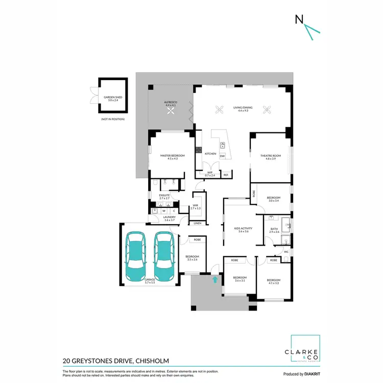 Floorplan of Homely house listing, 20 Greystones Drive, Chisholm NSW 2322