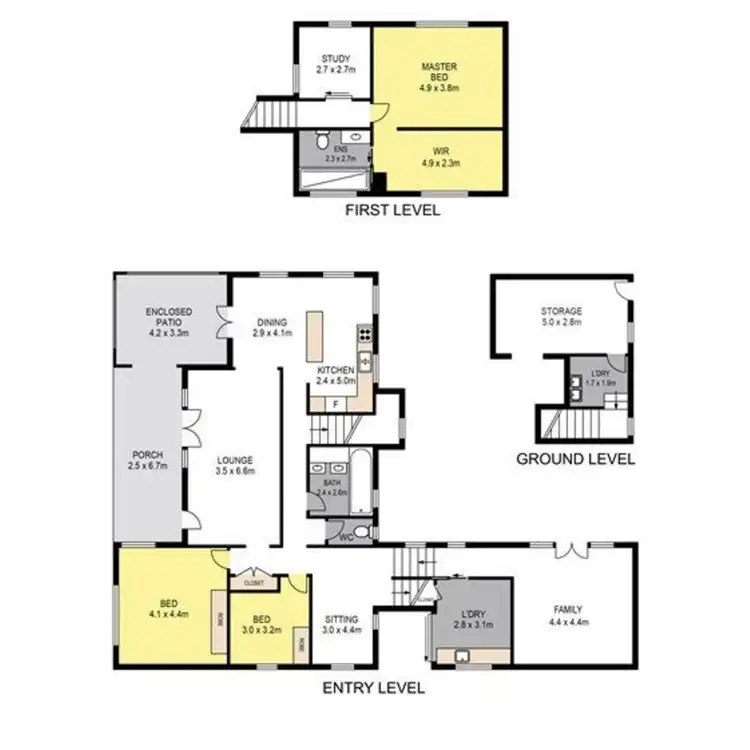 Floorplan of Homely house listing, 24 Havering Street, Aspley QLD 4034