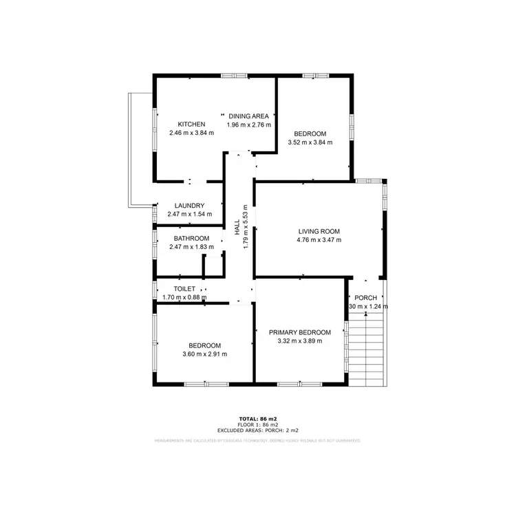 Floorplan of Homely house listing, 33 Cleary Street, Gatton QLD 4343