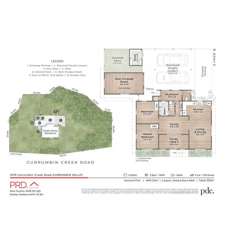 Floorplan of Homely house listing, 1078 Currumbin Creek Road, Currumbin Valley QLD 4223