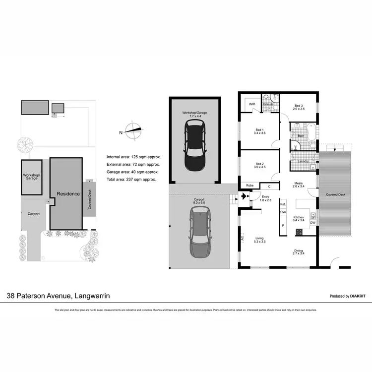 Floorplan of Homely house listing, 38 Paterson Avenue, Langwarrin VIC 3910