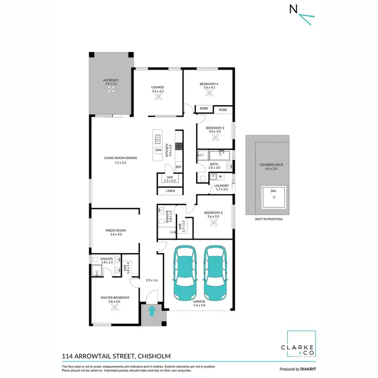 Floorplan of Homely house listing, 114 Arrowtail Street, Chisholm NSW 2322