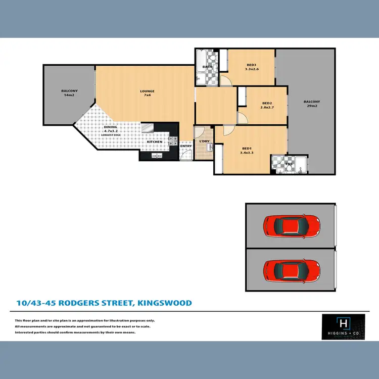 Floorplan of Homely unit listing, 10/43-45 Rodgers Street, Kingswood NSW 2747