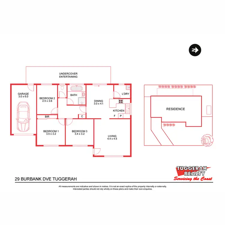 Floorplan of Homely house listing, 29 Burbank Drive, Tuggerah NSW 2259
