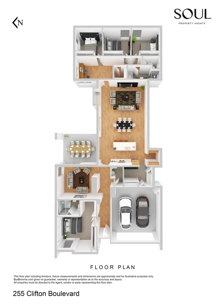 Floorplan of Homely house listing, 255 Clifton Boulevard, Griffith NSW 2680