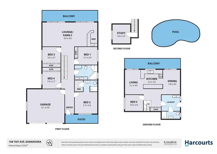 Floorplan of Homely house listing, 108 Tait Avenue, Kanahooka NSW 2530