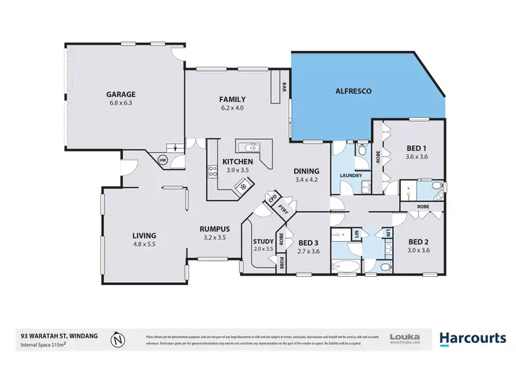Floorplan of Homely house listing, 93 Waratah Street, Windang NSW 2528