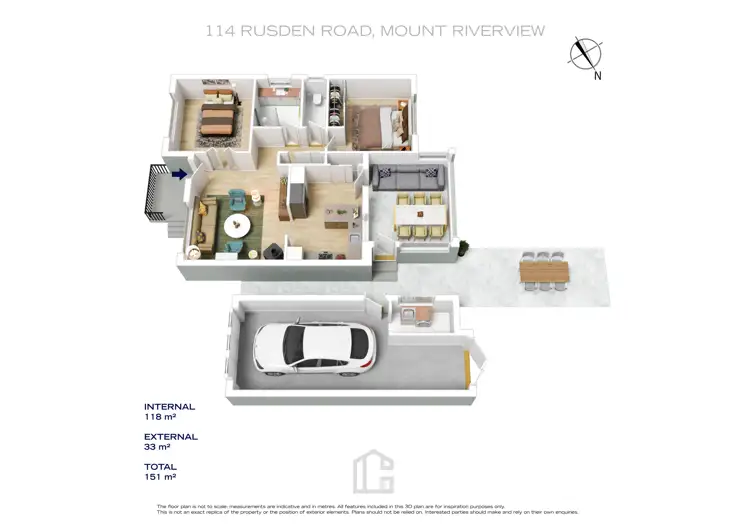Floorplan of Homely house listing, 114 Rusden Road, Mount Riverview NSW 2774