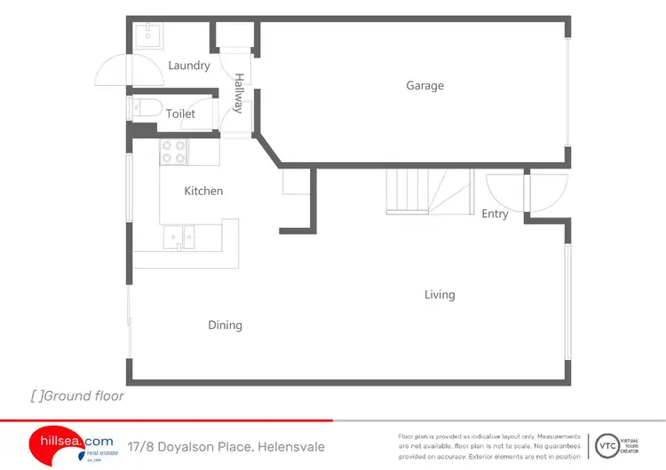 Floorplan of Homely townhouse listing, 17/8 Doyalson Place, Helensvale QLD 4212