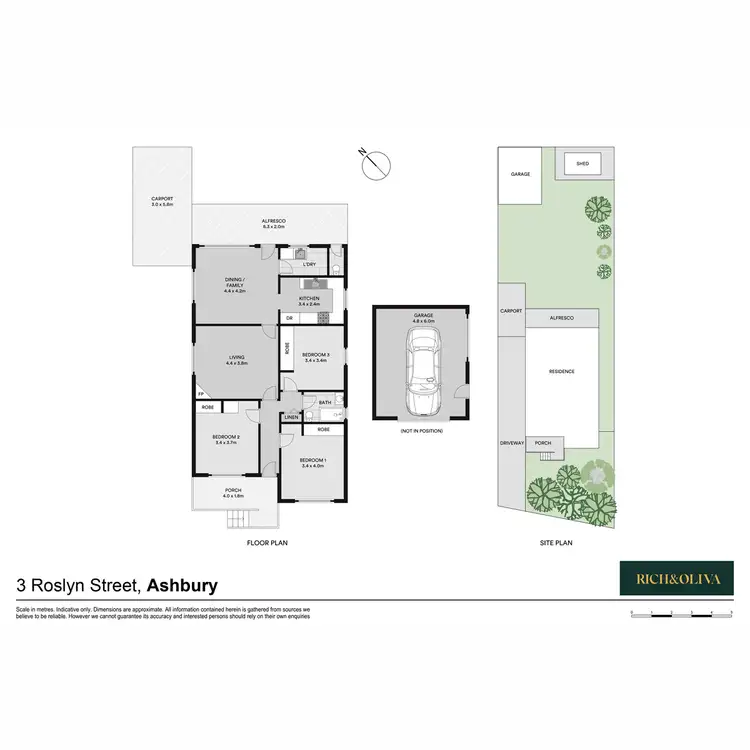 Floorplan of Homely house listing, 3 Roslyn Street, Ashbury NSW 2193