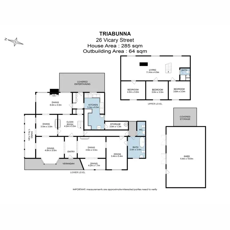 Floorplan of Homely house listing, 26 Vicary Street, Triabunna TAS 7190