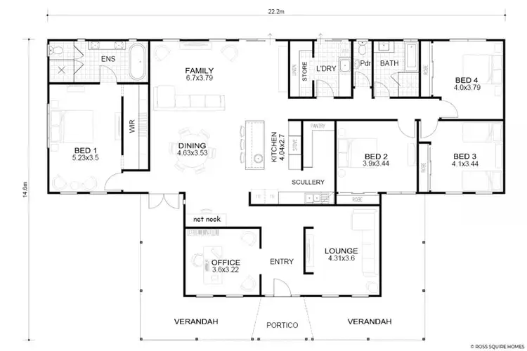 Floorplan of Homely house listing, 95A Innamincka Road, Greenmount WA 6056