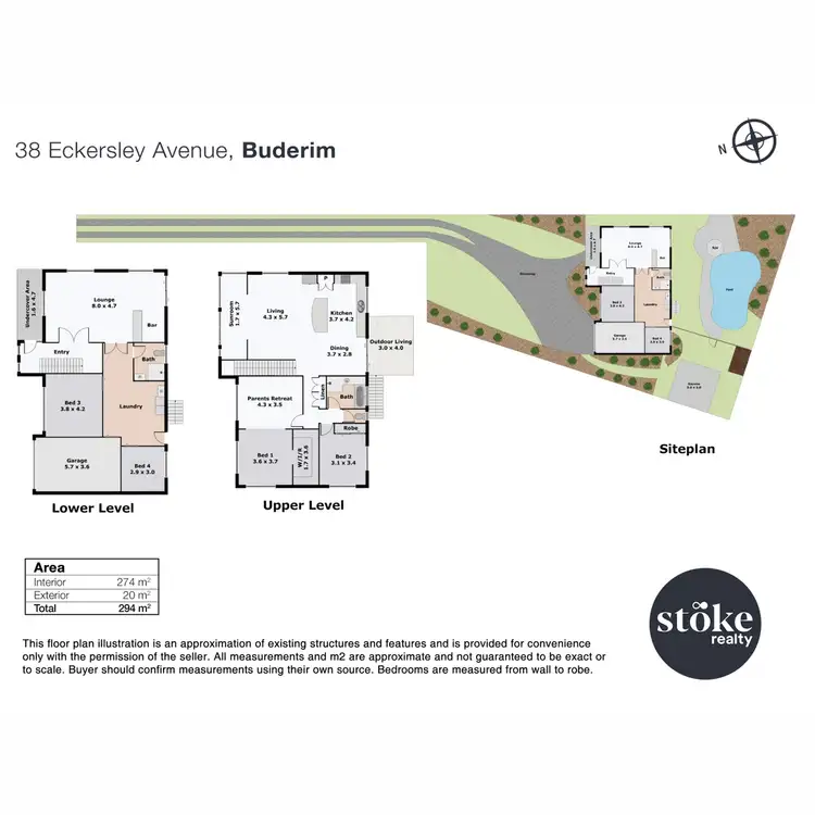 Floorplan of Homely house listing, 38 Eckersley Avenue, Buderim QLD 4556