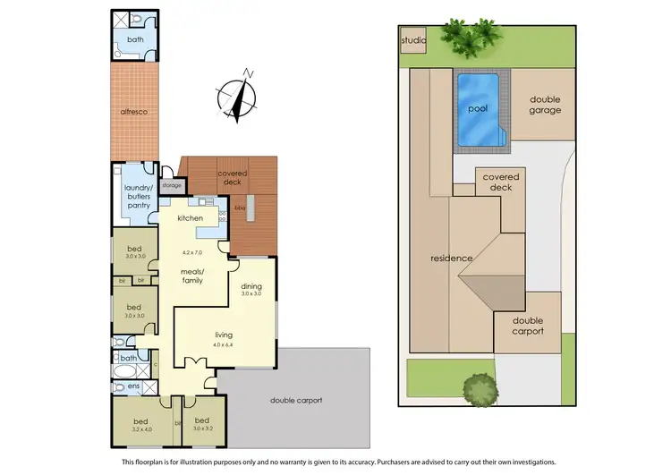 Floorplan of Homely house listing, 17 McBride Crescent, Seaford VIC 3198