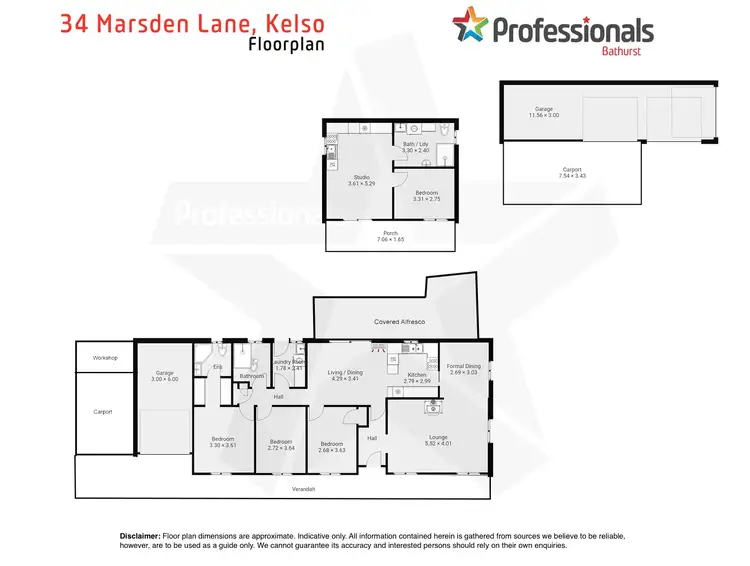 Floorplan of Homely house listing, 34 Marsden Lane, Kelso NSW 2795