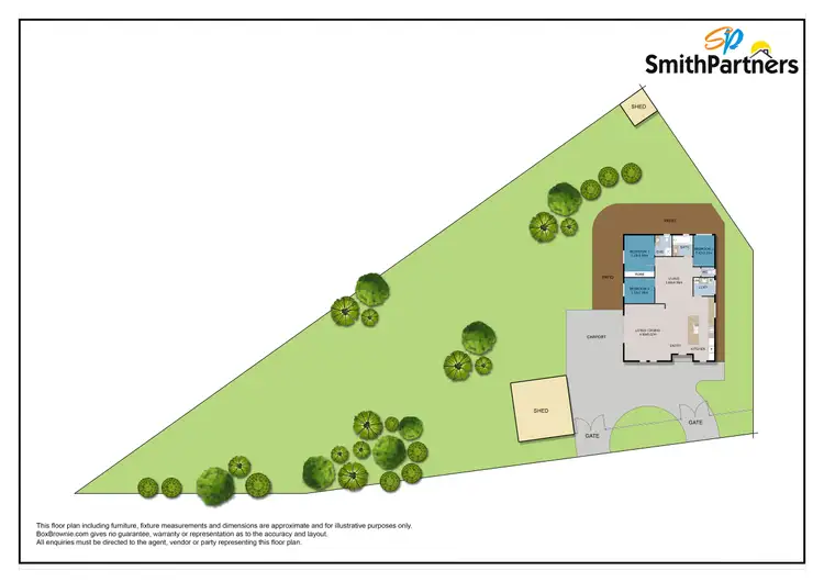 Floorplan of Homely house listing, 504 Nelson Road, Gulfview Heights SA 5096