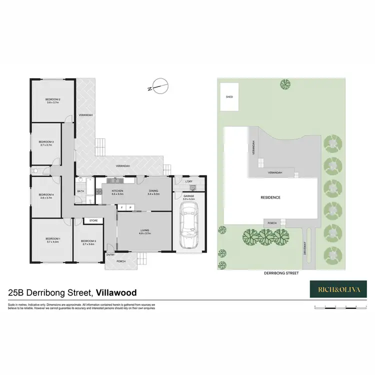 Floorplan of Homely house listing, 25B Derribong Street, Villawood NSW 2163