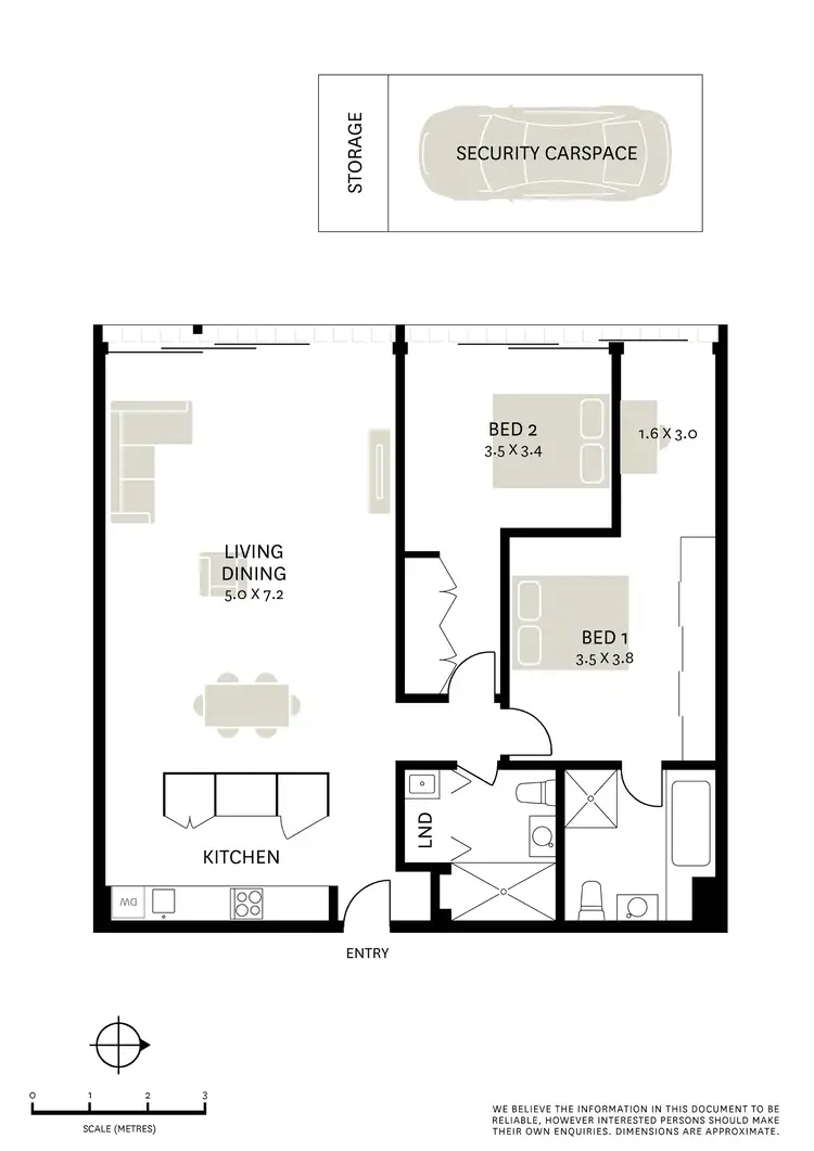 Floorplan of Homely apartment listing, 603/21 Brisbane Street, Surry Hills NSW 2010