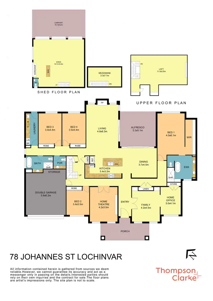 Floorplan of Homely house listing, 78 Johannes Street, Lochinvar NSW 2321