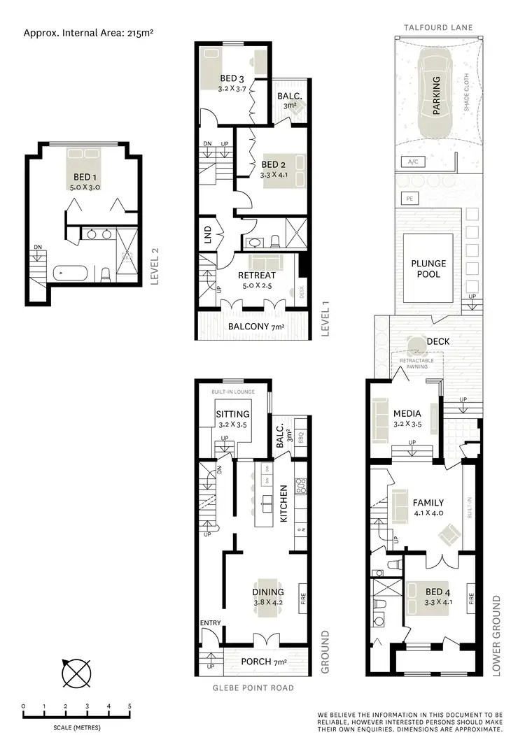 Floorplan of Homely terrace listing, 251 Glebe Point Road, Glebe NSW 2037