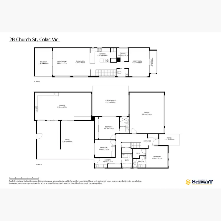 Floorplan of Homely house listing, 2B Church Street, Colac VIC 3250