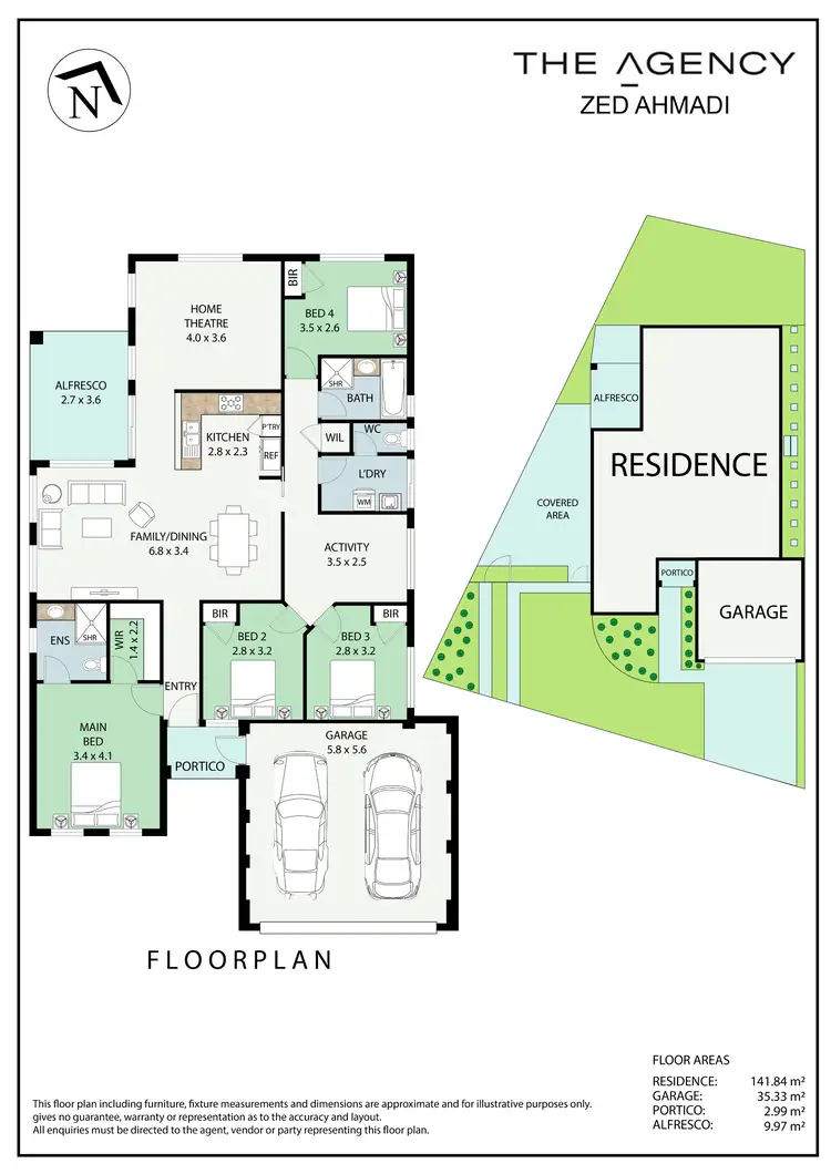 Floorplan of Homely house listing, 64 Kurrajong Boulevard, Banksia Grove WA 6031