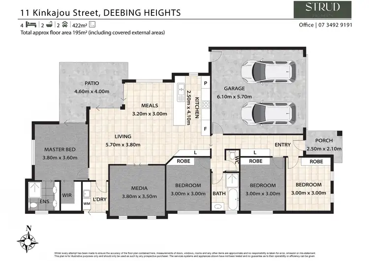 Floorplan of Homely house listing, 11 Kinkajou Street, Deebing Heights QLD 4306