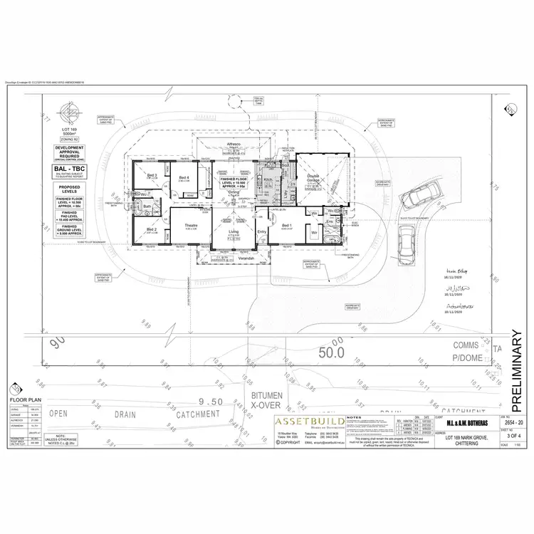 Floorplan of Homely house listing, 18 Narik Grove, Chittering WA 6084