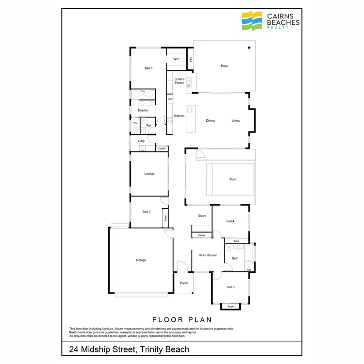 Floorplan of Homely house listing, 24 Midship Street, Trinity Beach QLD 4879