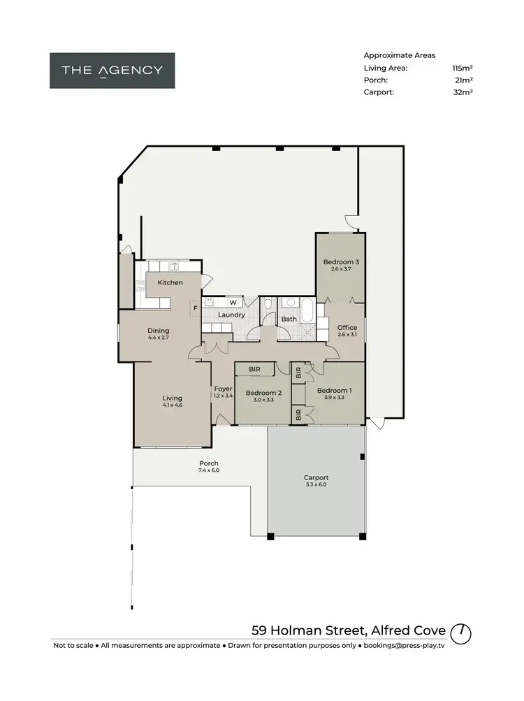 Floorplan of Homely house listing, 59 Holman Street, Alfred Cove WA 6154