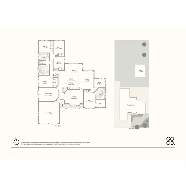 Floorplan of Homely house listing, 39 Jutsum Street, Middle Ridge QLD 4350
