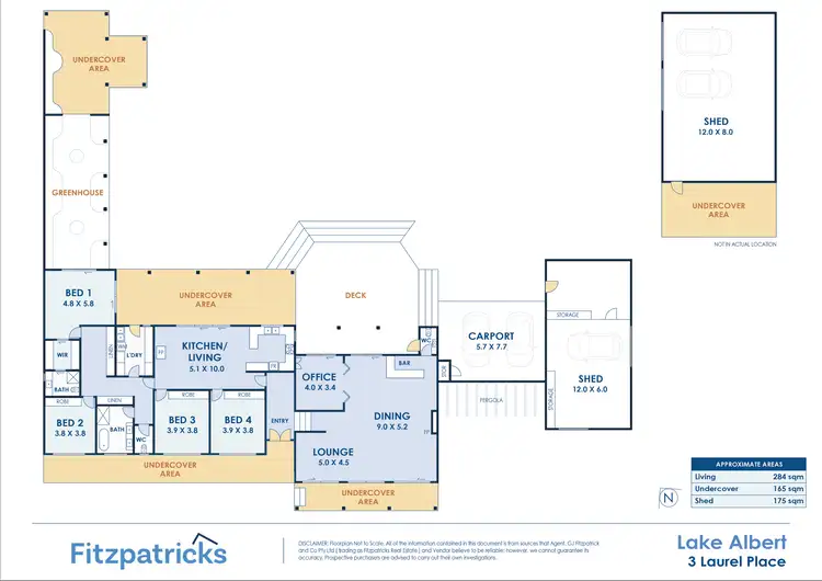 Floorplan of Homely house listing, 3 Laurel Road, Lake Albert NSW 2650