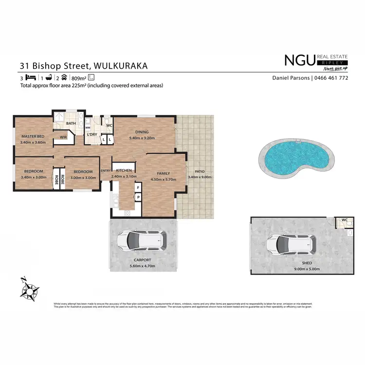 Floorplan of Homely house listing, 31 Bishop Street, Wulkuraka QLD 4305