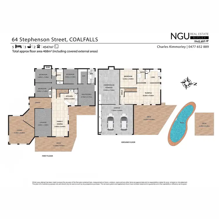 Floorplan of Homely house listing, 64 Stephenson Street, Coalfalls QLD 4305