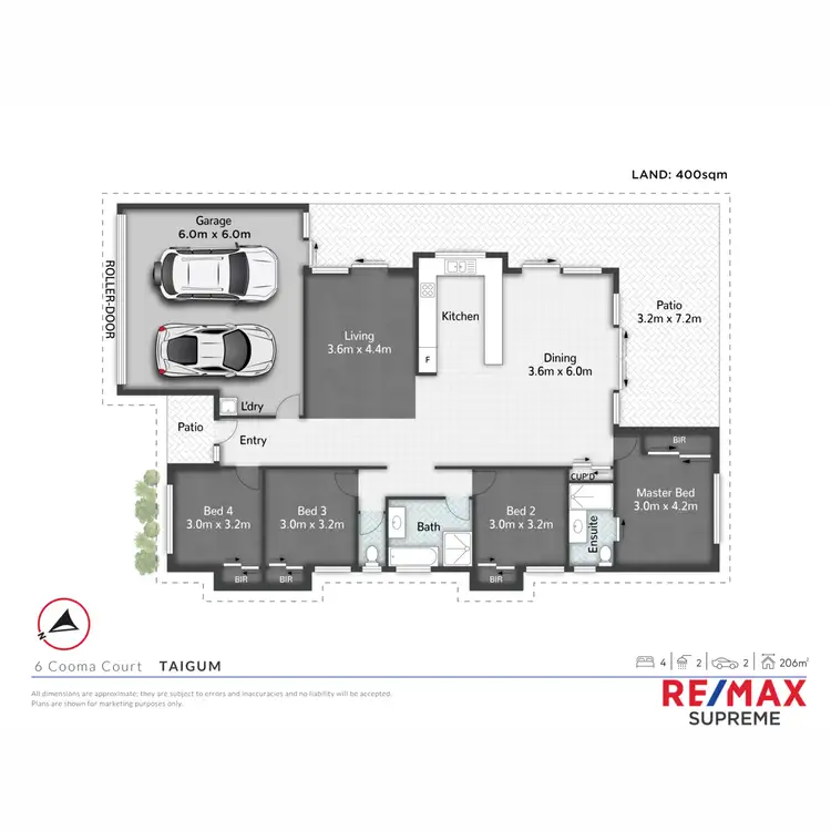 Floorplan of Homely house listing, 6 Cooma Court, Taigum QLD 4018