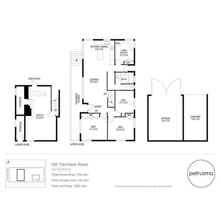 Floorplan of Homely house listing, 138 Tranmere Road, Howrah TAS 7018