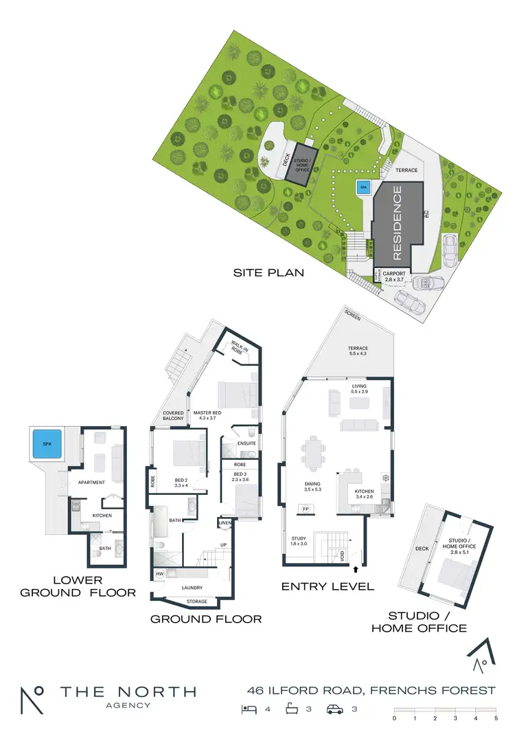 Floorplan of Homely house listing, 46 Ilford Road, Frenchs Forest NSW 2086