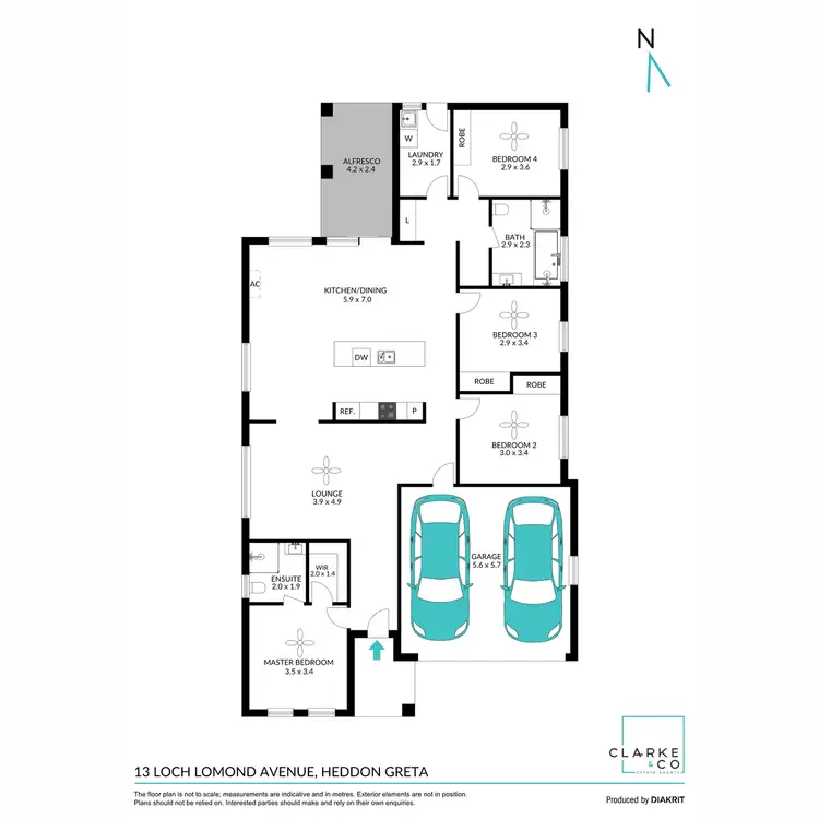 Floorplan of Homely house listing, 13 Loch Lomond Avenue, Heddon Greta NSW 2321