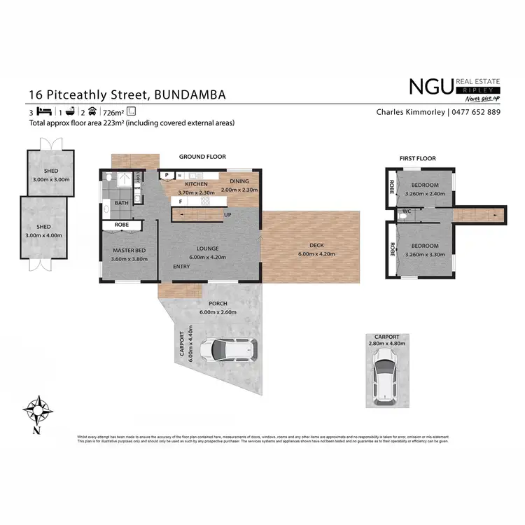 Floorplan of Homely house listing, 16 Pitceathly Street, Bundamba QLD 4304