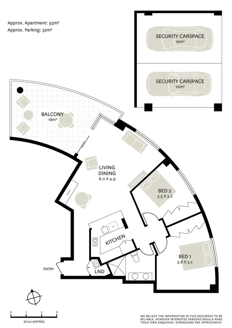 Floorplan of Homely apartment listing, 502/200 Campbell Street, Darlinghurst NSW 2010