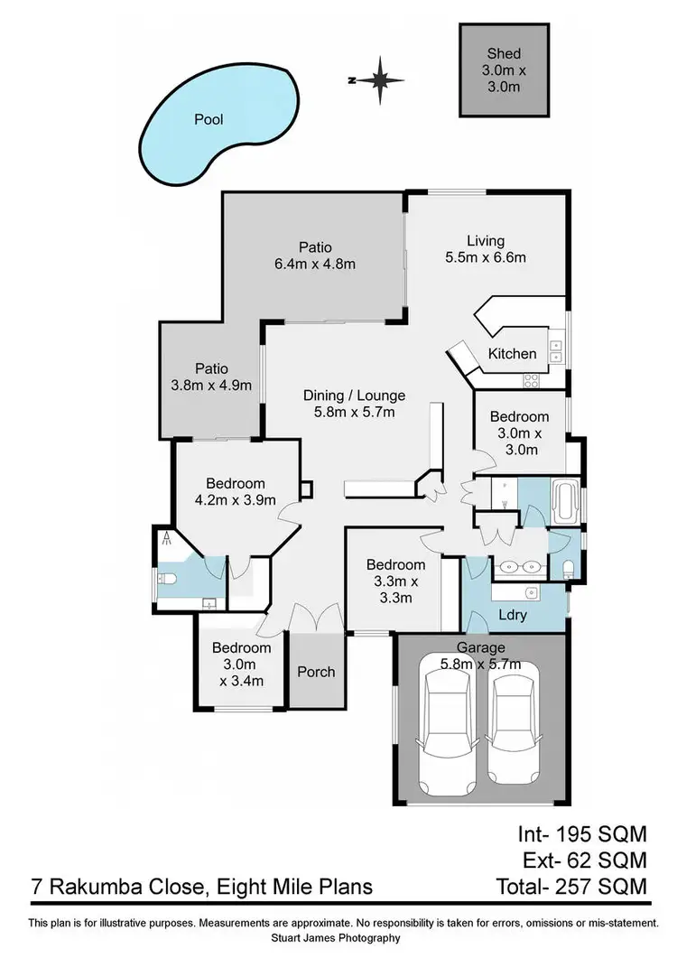 Floorplan of Homely house listing, 7 Rakumba Close, Eight Mile Plains QLD 4113