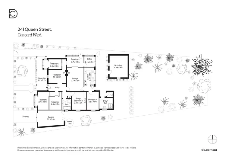 Floorplan of Homely house listing, 241 Queen Street, Concord West NSW 2138